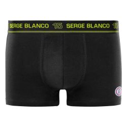 Lot de 4 boxers homme en coton Class uni ceinture colorée