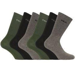 Lot de 6 Paires de tennis homme en viscose de bambou FU5513