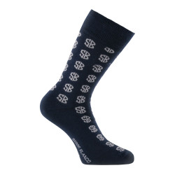 Lot de 6 paires de chaussettes de ville Serge Blanco