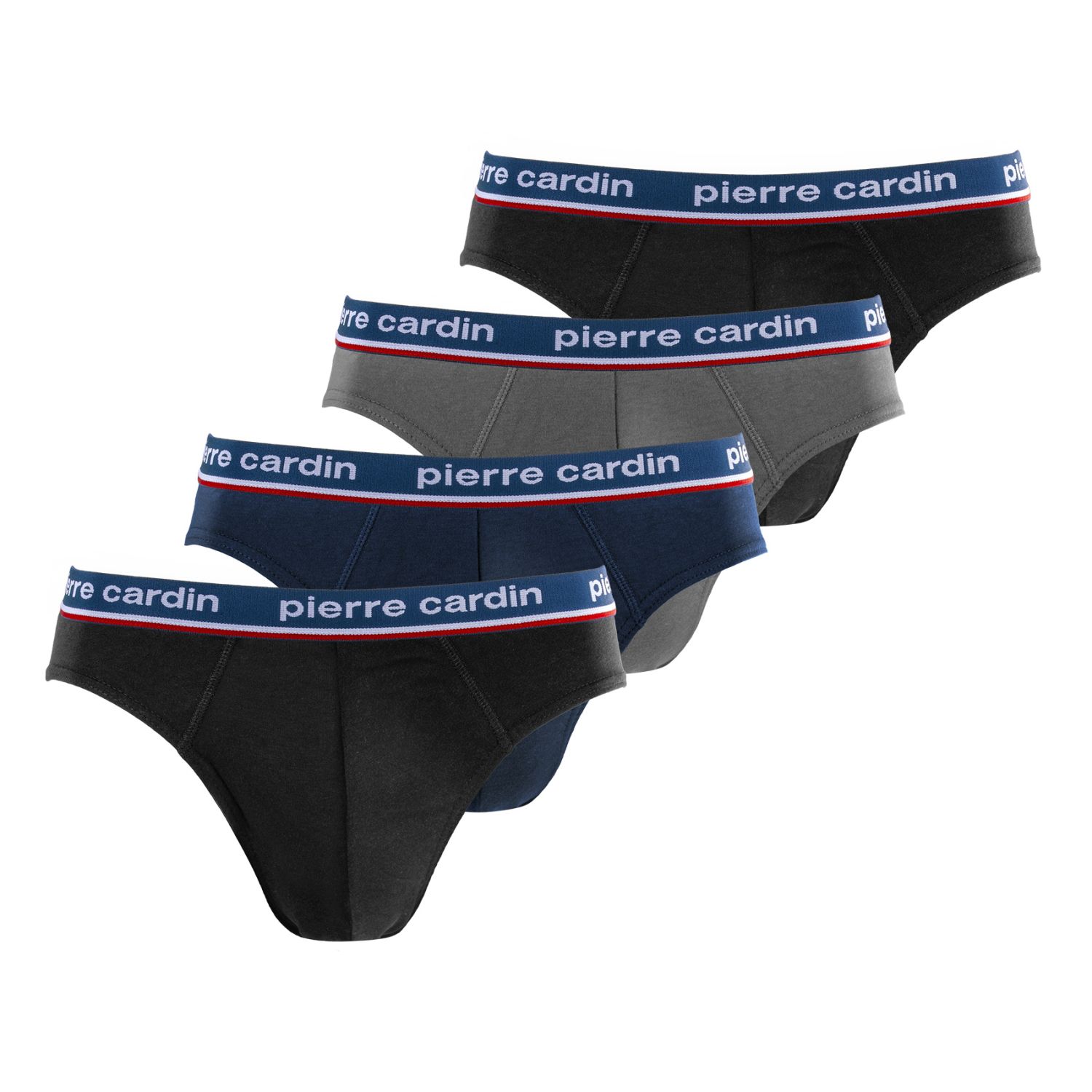 Lot de 4 slips homme en coton Uni French