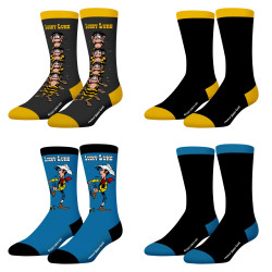 Lot de 4 paires de chaussettes Lucky Luke