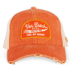 Casquette baseball avec filet souple adulte et patchs Mac Gazoline