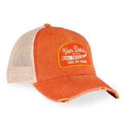 Casquette baseball avec filet souple adulte et patchs Mac Gazoline