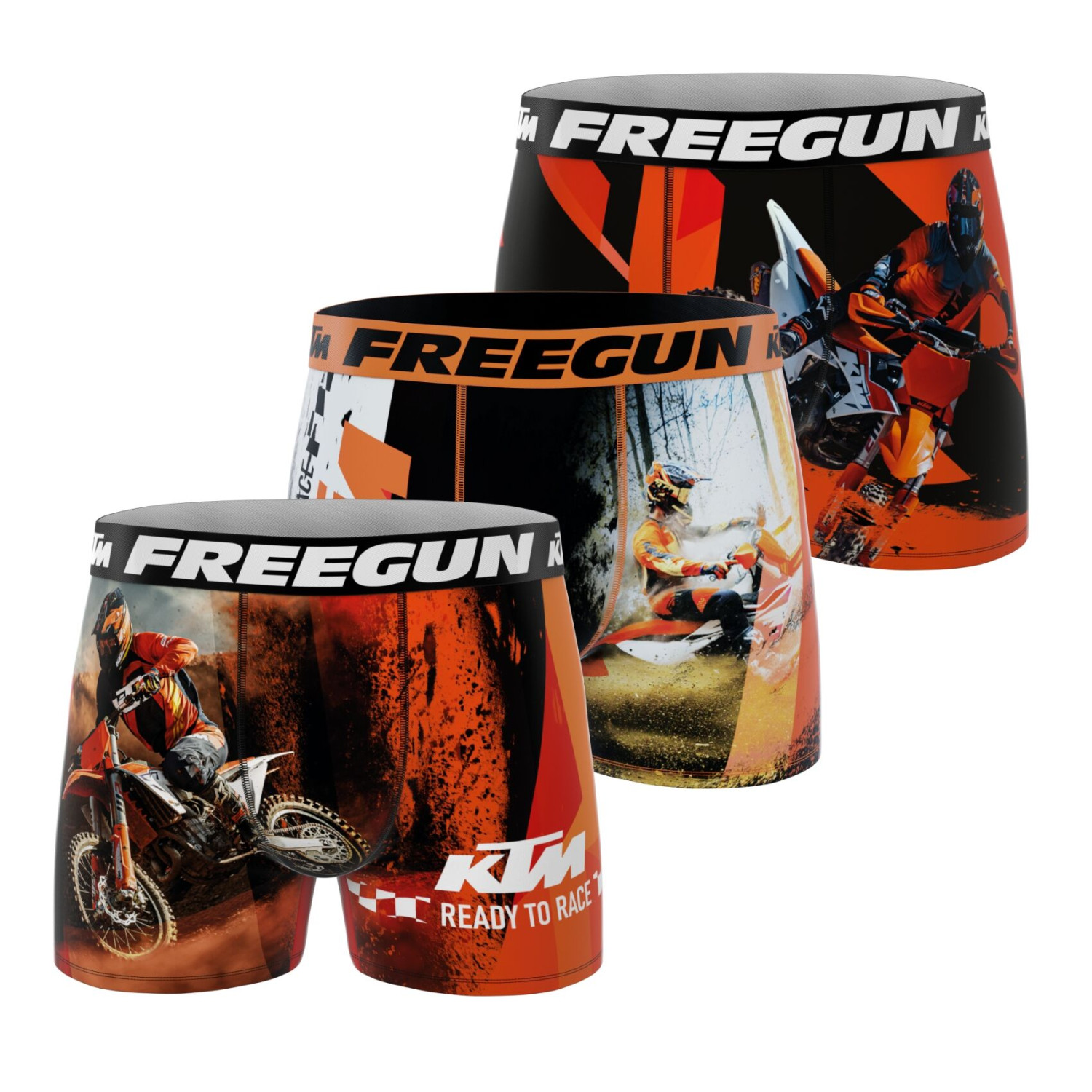 Lot de 3 boxers homme KTM