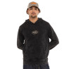 Sweat à capuche homme en french terry acid wash Mattia