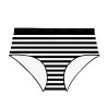 Lot de 3 culottes femme  en coton uni imprimé ceinture fine 2cm Pck25