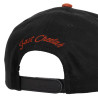 Casquette trucker bi-matière semi curved avec écusson animal Cheetah