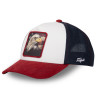 Casquette trucker avec filet bi-matière semi curved animal Eagle