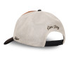 Casquette trucker avec filet bi-matière semi curved animal Lion