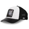 Casquette trucker semi curved avec filet bi-matière  animal White Tig