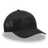 Casquette trucker avec filet semi curved avec broderie Back in B