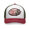 Casquette trucker avec filet semi curved avec patch Rodeo