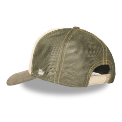 Casquette trucker avec filet semi curved avec broderie Bear