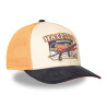 Casquette trucker avec filet semi curved avec patch Plane