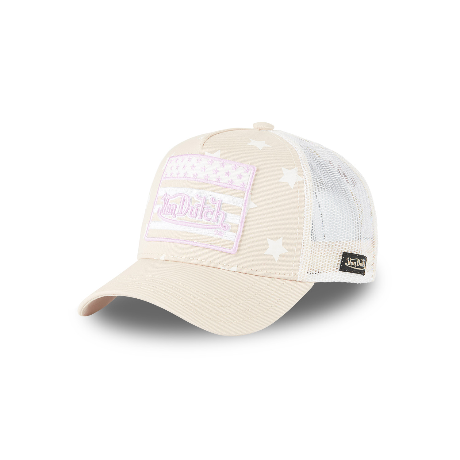 Casquette baseball enfant avec filet Star Pink