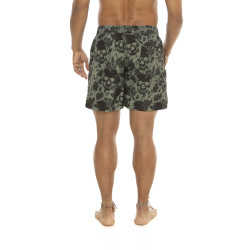 Boardshort homme allover tête de mort