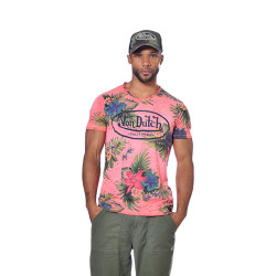T-shirt homme col V Ron Hawai