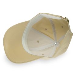 Casquette baseball en polyester avec écusson argenté Badge Cap