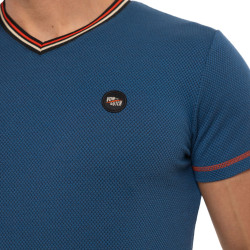 T-shirt homme col V  Regular fit en Mesh