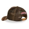 Casquette trucker imprimée avec filet Traveler