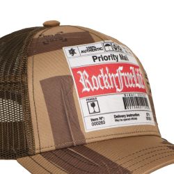 Casquette trucker imprimée avec filet Traveler