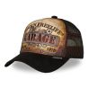 Casquette trucker imprimée avec filet Keep on Rolling