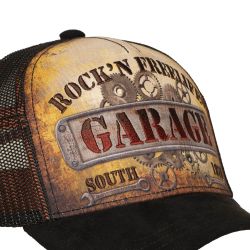 Casquette trucker imprimée avec filet Keep on Rolling
