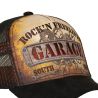 Casquette trucker imprimée avec filet Keep on Rolling
