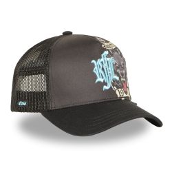 Casquette trucker imprimée avec filet Chained Wolf