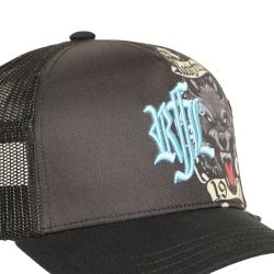 Casquette trucker imprimée avec filet Chained Wolf