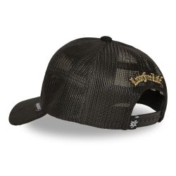 Casquette trucker en velours avec filet logo brodé Black Hole Sun