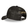 Casquette trucker en velours avec filet logo brodé Black Hole Sun