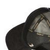 Casquette trucker en velours avec filet logo brodé Black Hole Sun