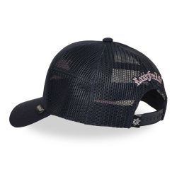 Casquette trucker uni avec filet logo brodé Tainted love