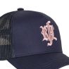 Casquette trucker uni avec filet logo brodé Tainted love