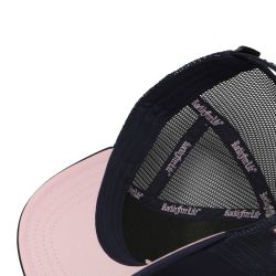 Casquette trucker uni avec filet logo brodé Tainted love