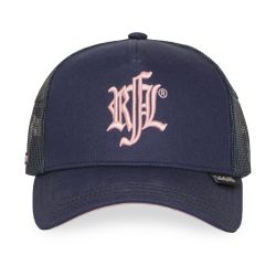 Casquette trucker uni avec filet logo brodé Tainted love