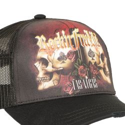 Casquette trucker imprimée avec filet Strife