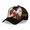 Casquette trucker imprimée avec filetet logo brodé Last Kiss