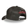 Casquette trucker imprimée avec filet et logo brodé Sakura Waves
