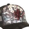 Casquette trucker imprimée avec filet et logo brodé Sakura Waves