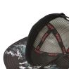 Casquette trucker imprimée avec filet et logo brodé Sakura Waves