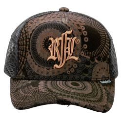 Casquette enfant avec filet et logo brodé