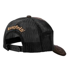 Casquette enfant avec filet et logo brodé