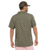 Chemise homme fluide manches courtes en viscose imprimée Sum