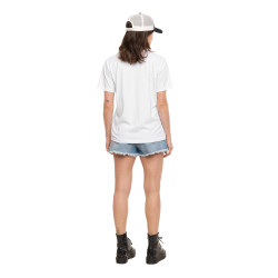 T-shirt femme regular col rond print devant Vacation