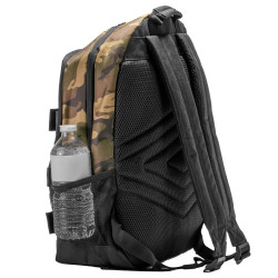 Sac à dos 2 compartiments et dos et bretelles rembourrés Camo