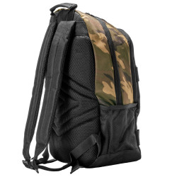 Sac à dos 2 compartiments et dos et bretelles rembourrés Camo