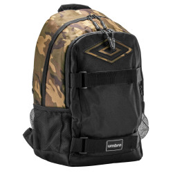 Sac à dos 2 compartiments et dos et bretelles rembourrés Camo