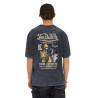 T-shirt homme col rond relax fit acid wash Pass
